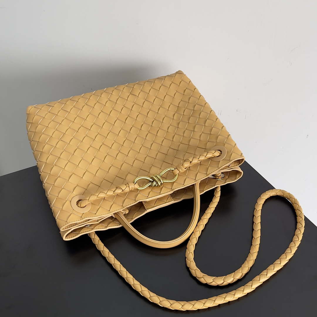 Bottega Veneta BV 743572 Medium Andiamo Light Brown - Default Title - View 5