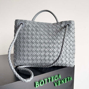 Bottega Veneta BV 743572 Medium Andiamo Light Gray - Default Title - View 2