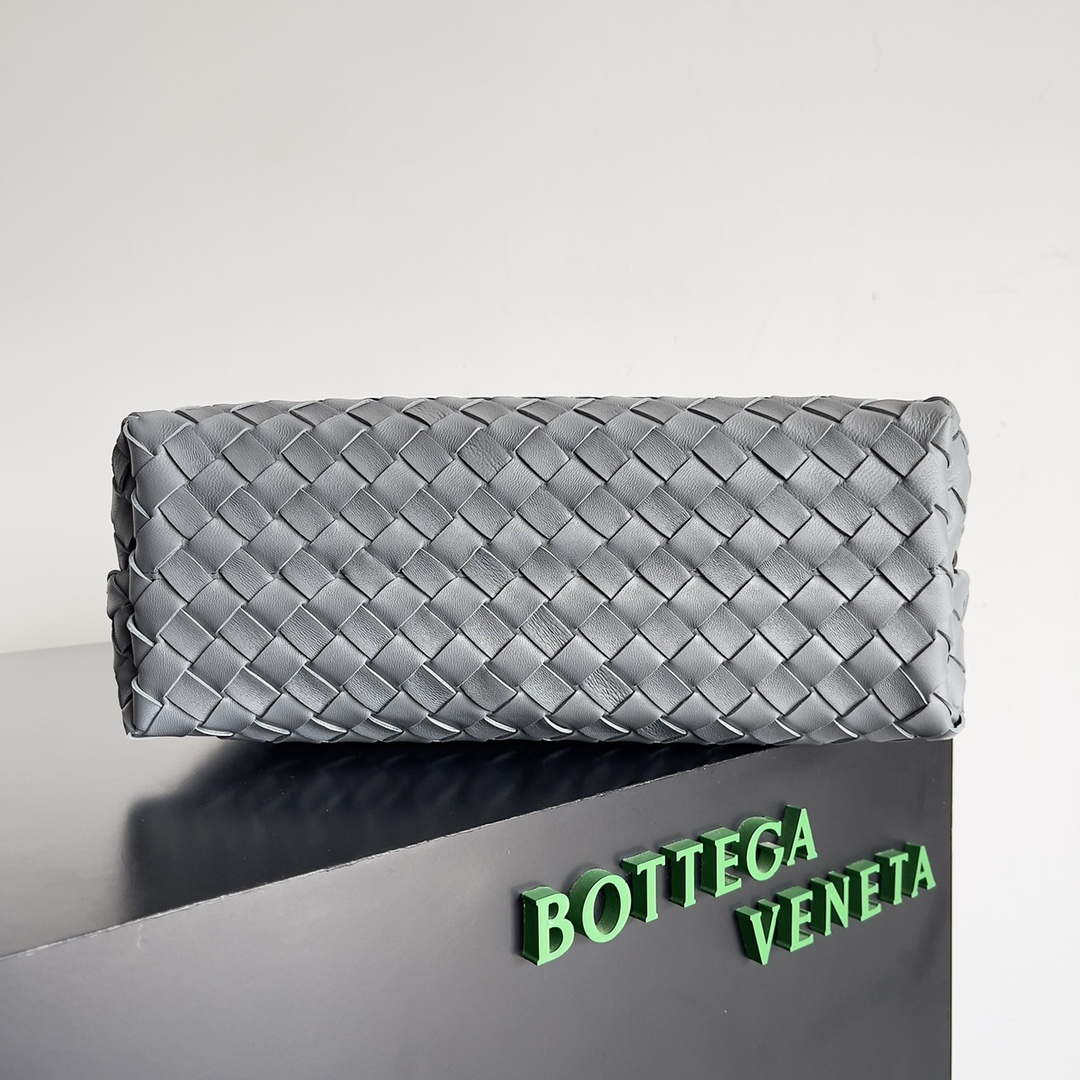 Bottega Veneta BV 743572 Medium Andiamo Light Gray - Default Title - View 4