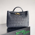 Bottega Veneta BV 743572 Medium Andiamo Navy Blue