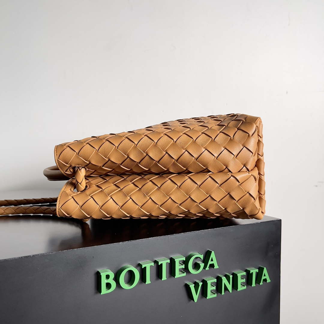 Bottega Veneta BV 743572 Medium Andiamo Tan - Default Title - View 3