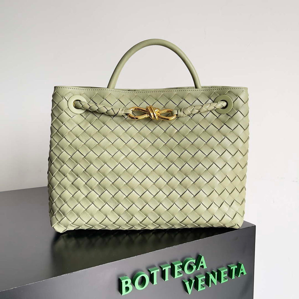 Bottega Veneta BV 743572 Medium Andiamo Travertine