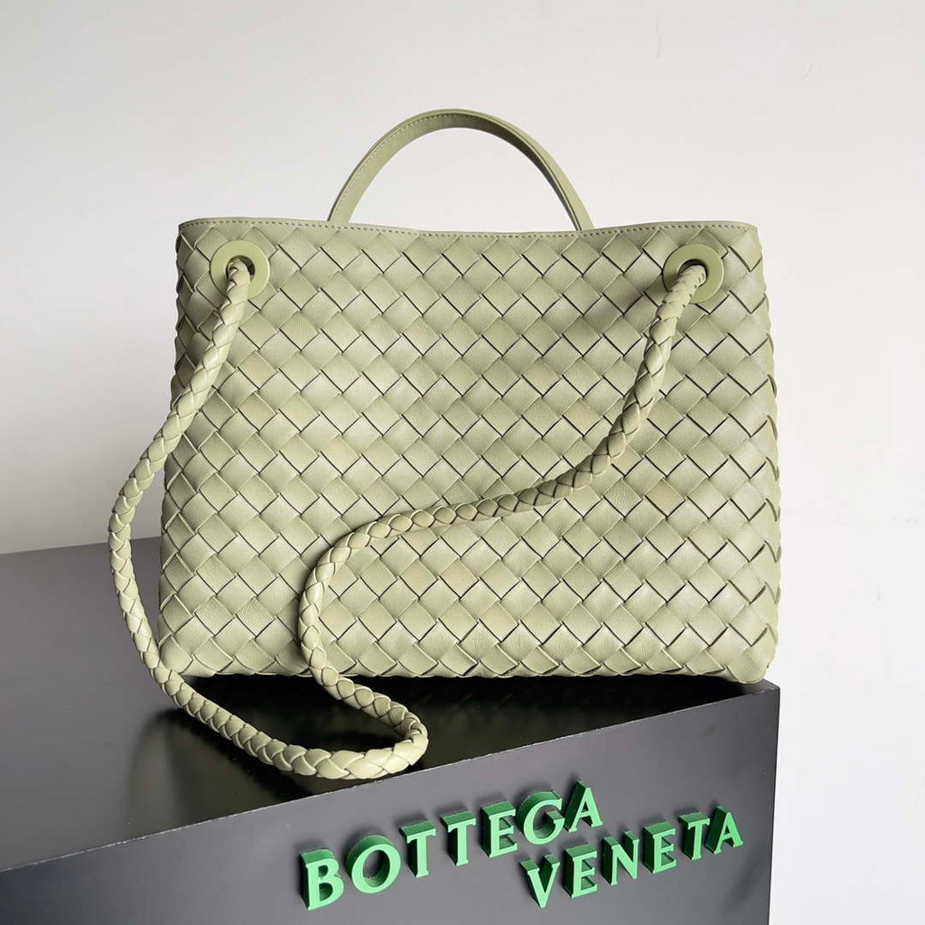 Bottega Veneta BV 743572 Medium Andiamo Travertine