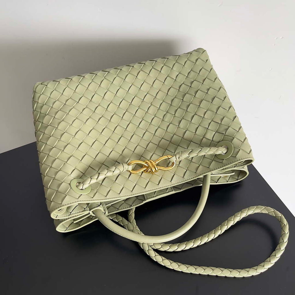 Bottega Veneta BV 743572 Medium Andiamo Travertine
