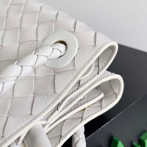 Bottega Veneta BV 743572 Medium Andiamo White - Default Title - View 5