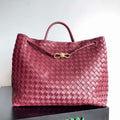 Bottega Veneta BV 743575 Large Andiamo Wine Red - Default Title - View 1