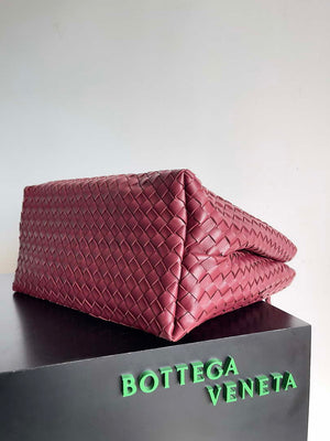 Bottega Veneta BV 743575 Large Andiamo Wine Red - Default Title - View 2