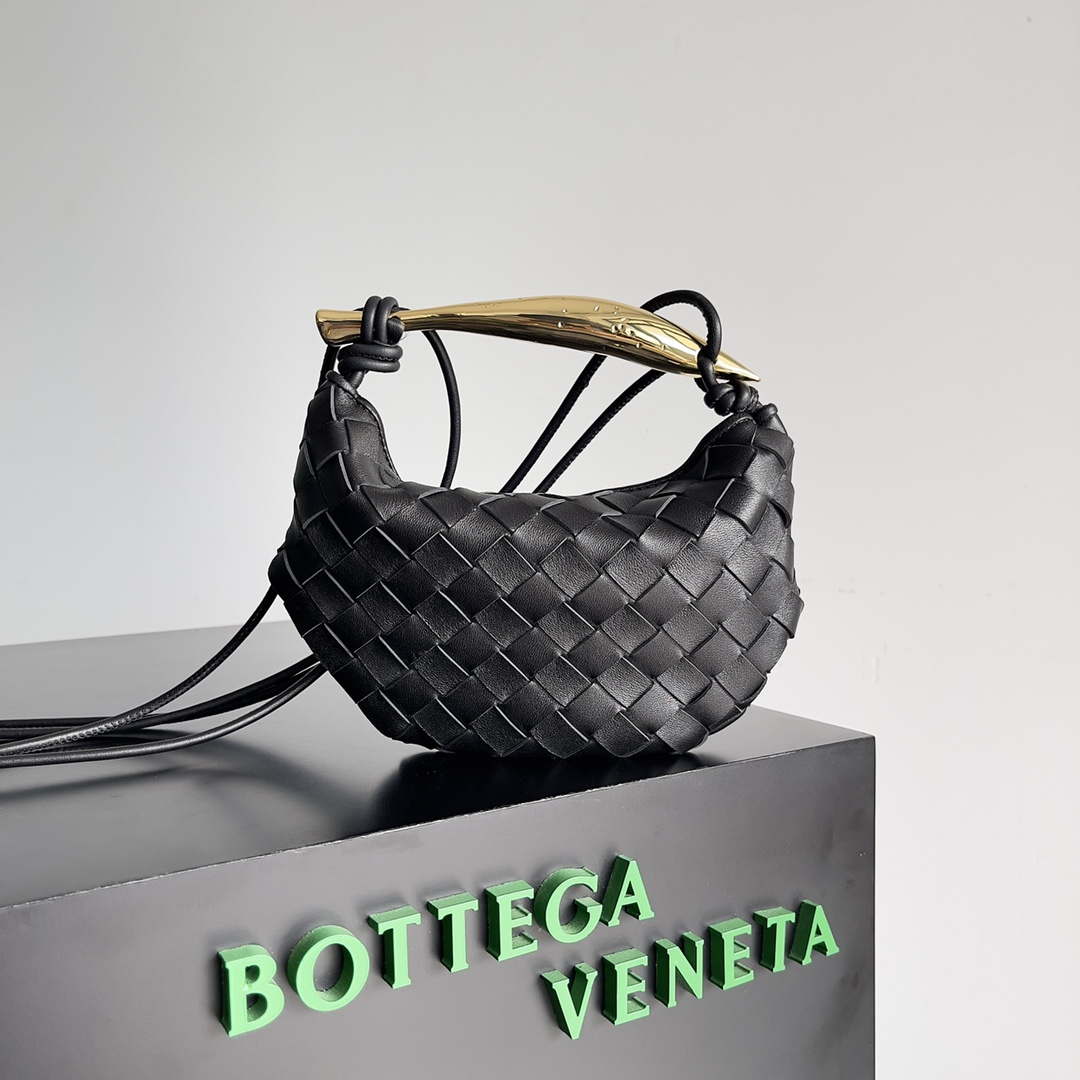 Bottega Veneta BV 744267 Mini Sardine Black - Default Title - View 2