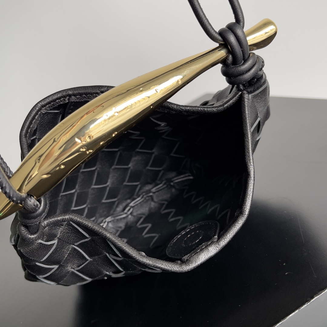 Bottega Veneta BV 744267 Mini Sardine Black - Default Title - View 8