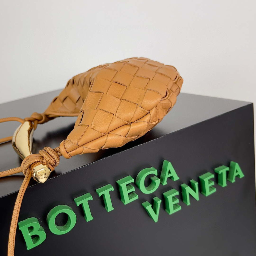Bottega Veneta BV 744267 Mini Sardine Brown
