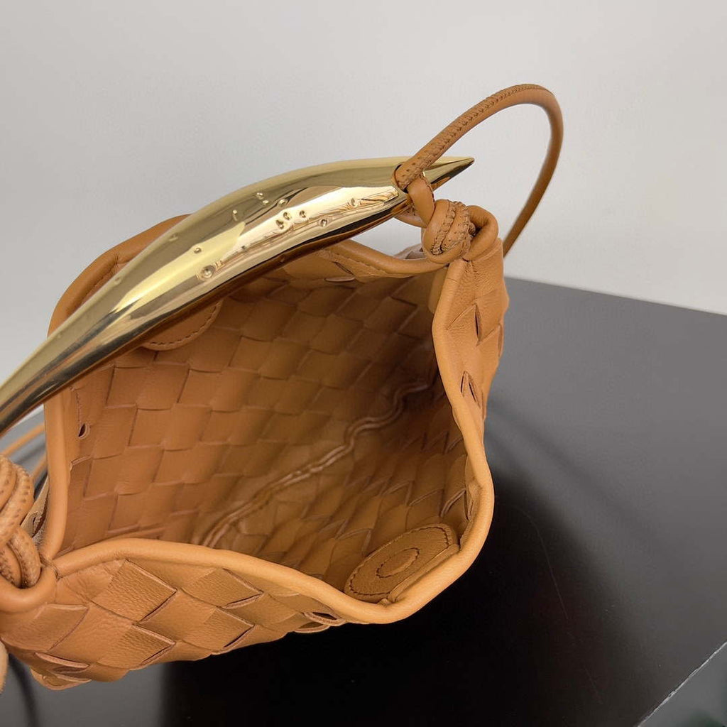 Bottega Veneta BV 744267 Mini Sardine Brown