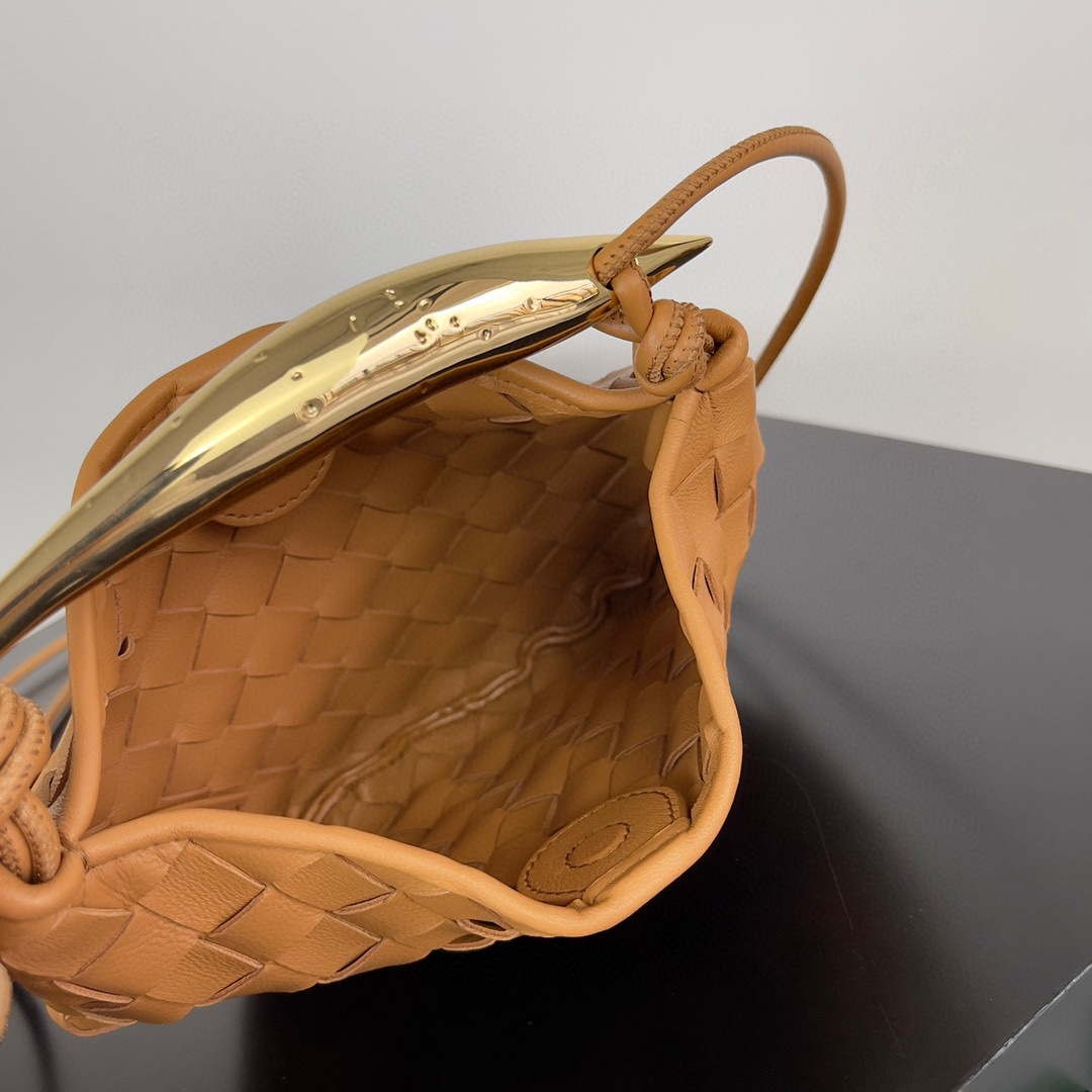 Bottega Veneta BV 744267 Mini Sardine Brown - Default Title - View 5