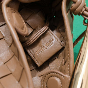 Bottega Veneta BV 744267 Mini Sardine Cross-body bag realised with Intrecciato Dark Brown - Default Title - View 8