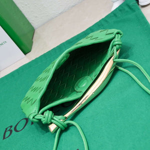 Bottega Veneta BV 744267 Mini Sardine Cross-body bag realised with Intrecciato Green - Default Title - View 7
