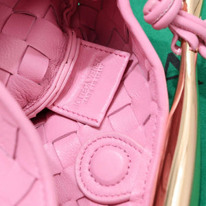 Bottega Veneta BV 744267 Mini Sardine Cross-body bag realised with Intrecciato Pink - Default Title - View 8