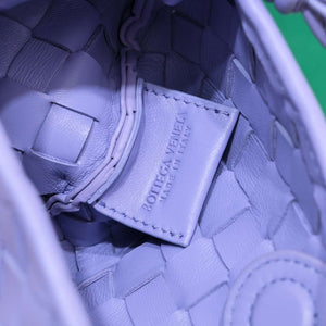 Bottega Veneta BV 744267 Mini Sardine Cross-body bag realised with Intrecciato Purple - Default Title - View 8