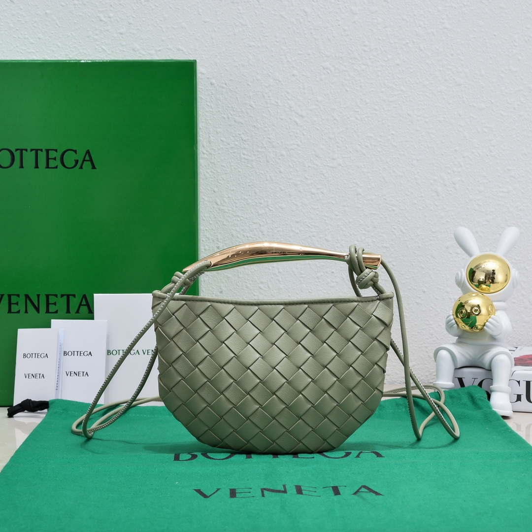 Bottega Veneta BV 744267 Mini Sardine Green - Default Title - View 1