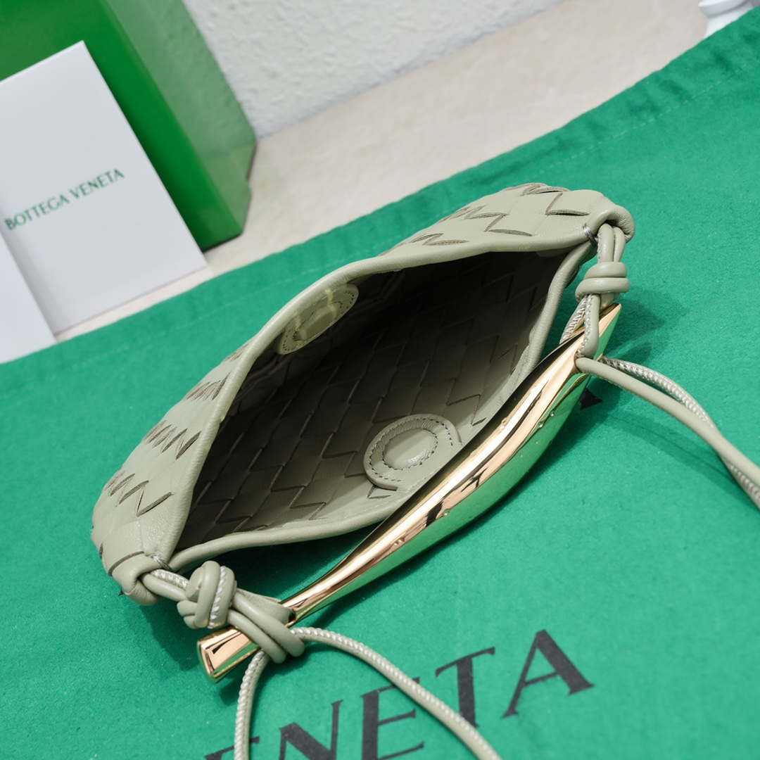 Bottega Veneta BV 744267 Mini Sardine Green - Default Title - View 7