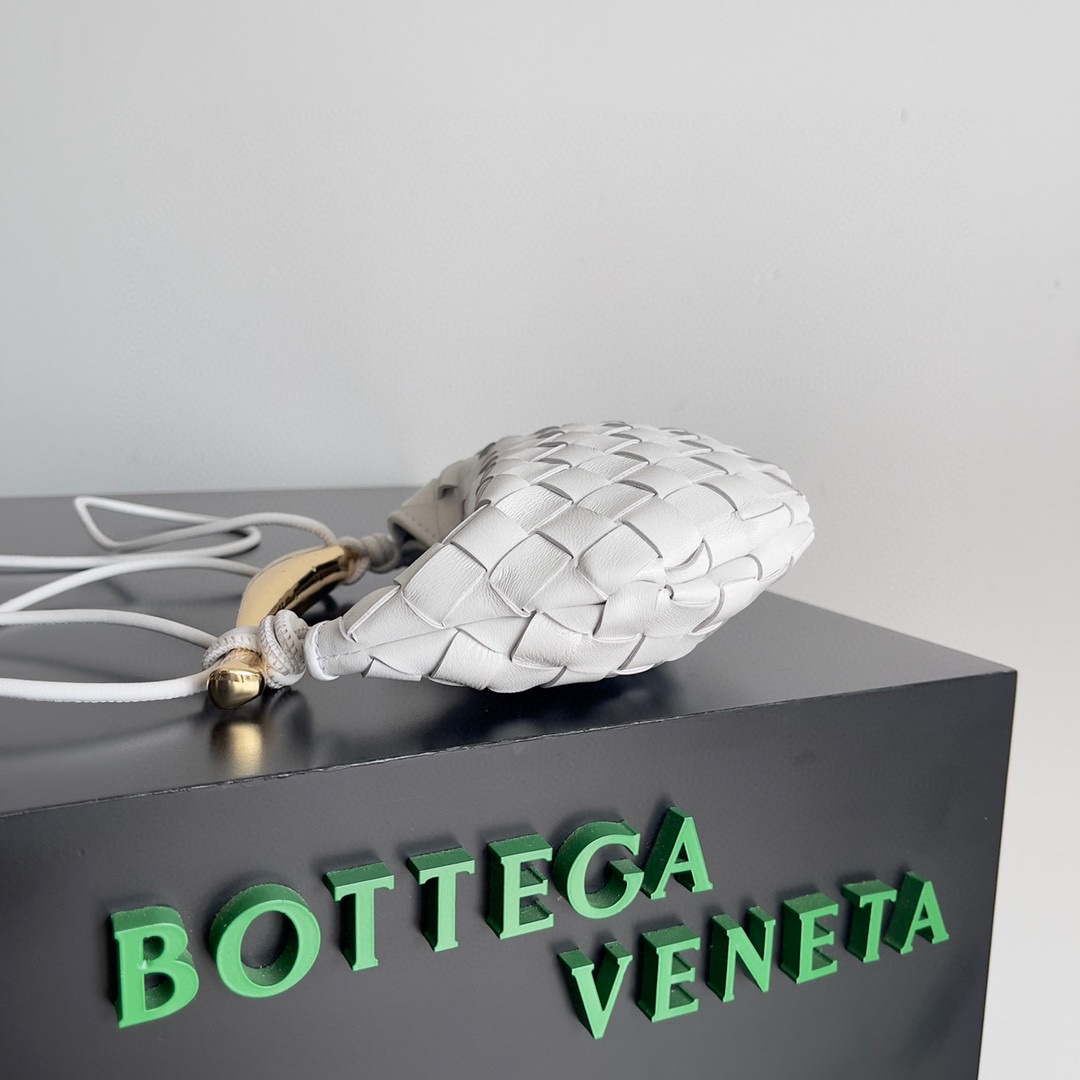 Bottega Veneta BV 744267 Mini Sardine White - Default Title - View 2