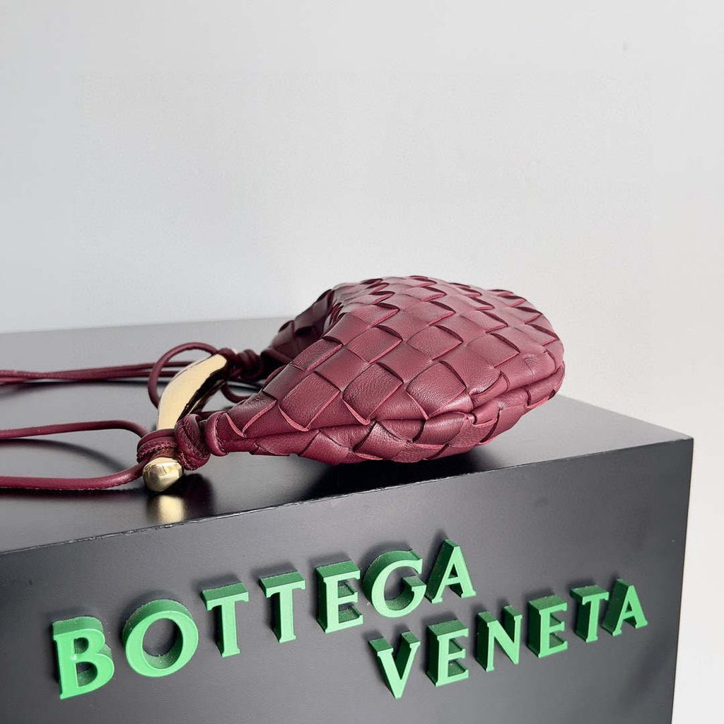 Bottega Veneta BV 744267 Mini Sardine Wine Red