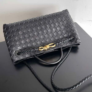 Bottega Veneta BV 754990 Small East/West Andiamo Black - Default Title - View 6