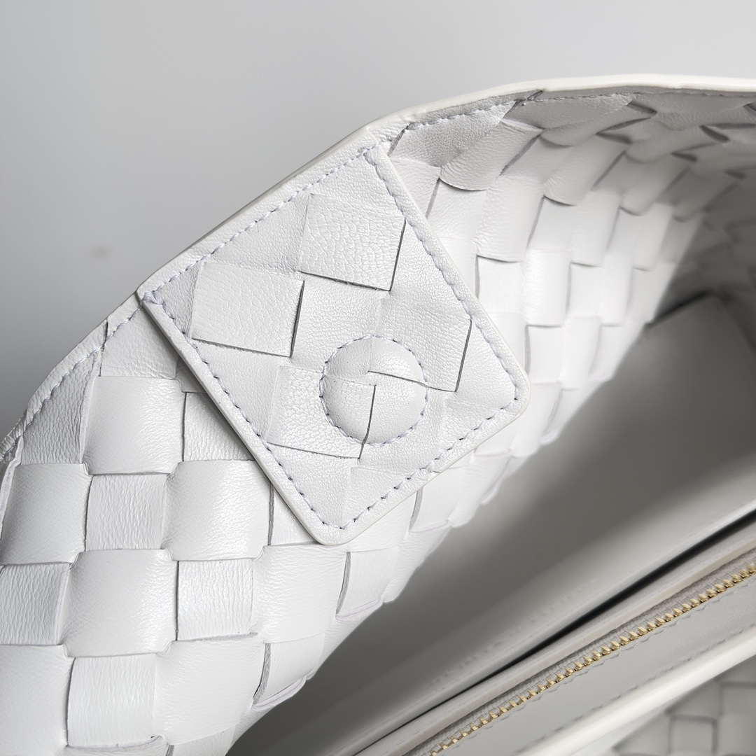 Bottega Veneta BV 754990 Small East/West Andiamo White - Default Title - View 5