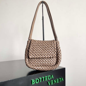 Bottega Veneta BV 762711 Mini Cobble Shoulder Bag Brown - Default Title - View 1