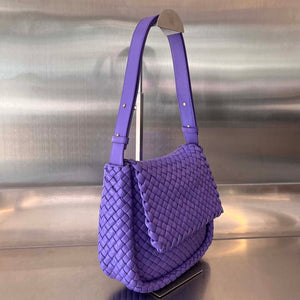 Bottega Veneta BV 762711 Mini Cobble Shoulder Bag Purple - Default Title - View 2