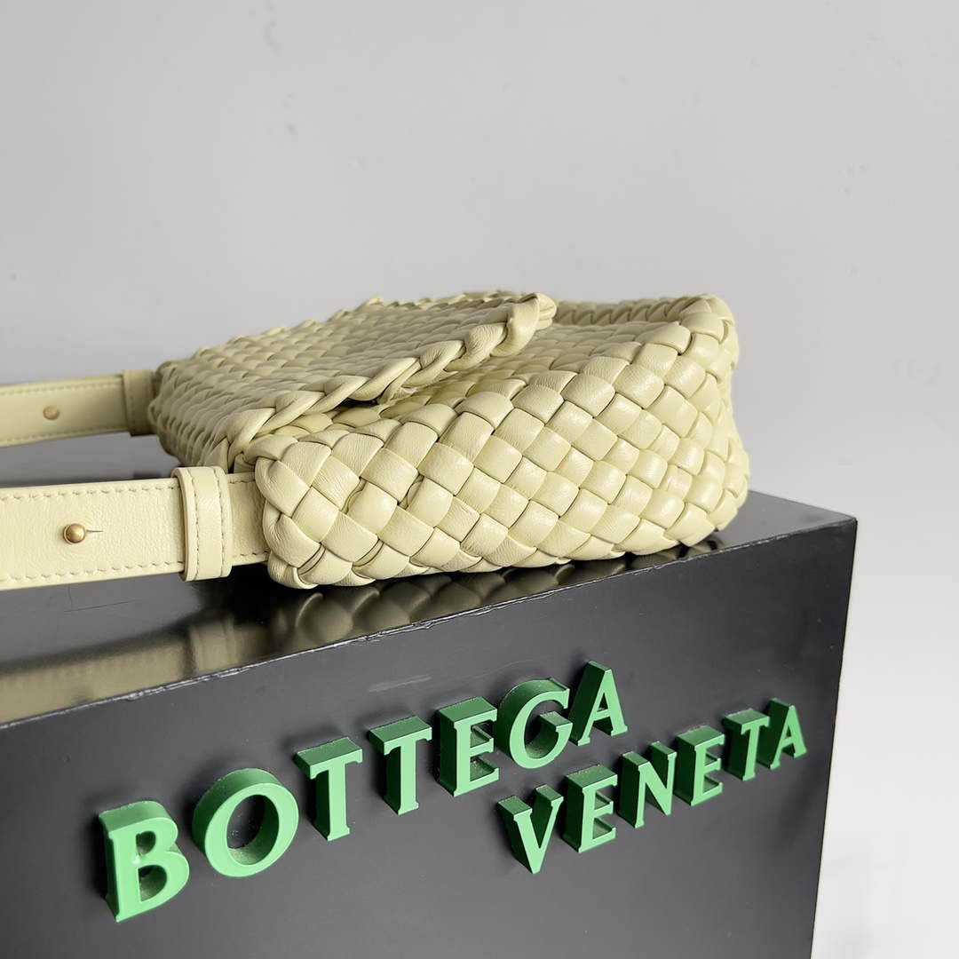 Bottega Veneta BV 762711 Mini Cobble Shoulder Bag Yellow - Default Title - View 2