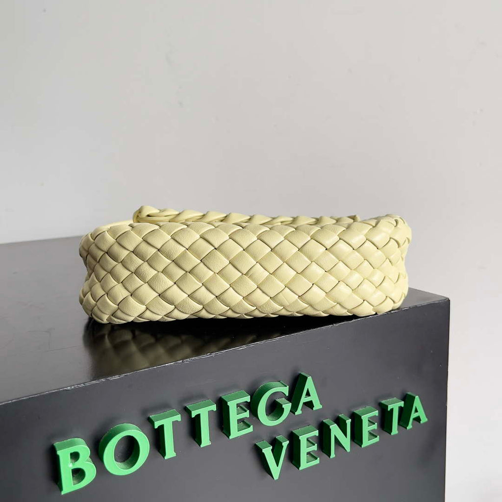 Bottega Veneta BV 762711 Mini Cobble Shoulder Bag Yellow