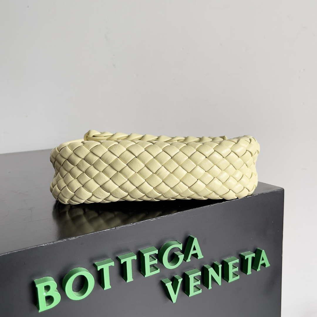 Bottega Veneta BV 762711 Mini Cobble Shoulder Bag Yellow - Default Title - View 3