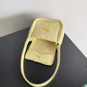 Bottega Veneta BV 762711 Mini Cobble Shoulder Bag Yellow - Default Title - View 5