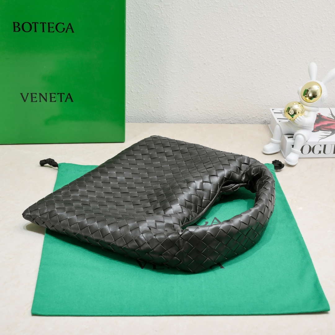 Bottega Veneta BV 763966 Small Hop oyster Bag Brown - Default Title - View 4