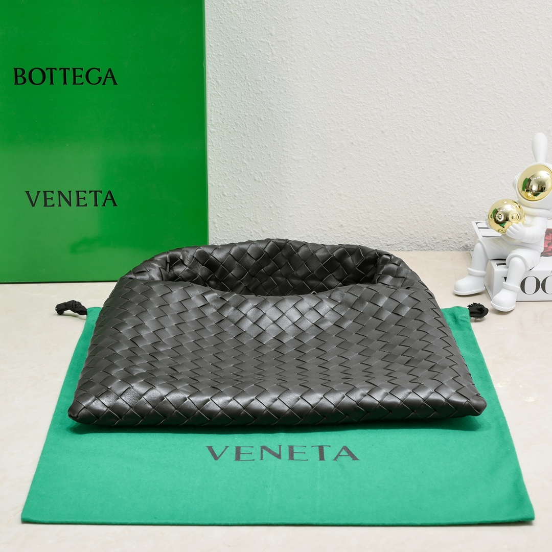 Bottega Veneta BV 763966 Small Hop oyster Bag Brown