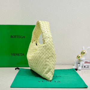 Bottega Veneta BV 763966 Small Hop oyster Bag Yellow - Default Title - View 2
