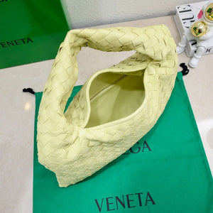 Bottega Veneta BV 763966 Small Hop oyster Bag Yellow - Default Title - View 8