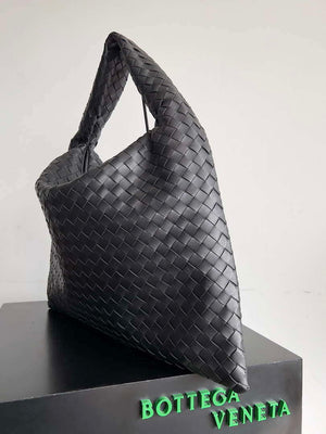 Bottega Veneta BV 763970 Large Hop Fondant Bag Black - Default Title - View 2