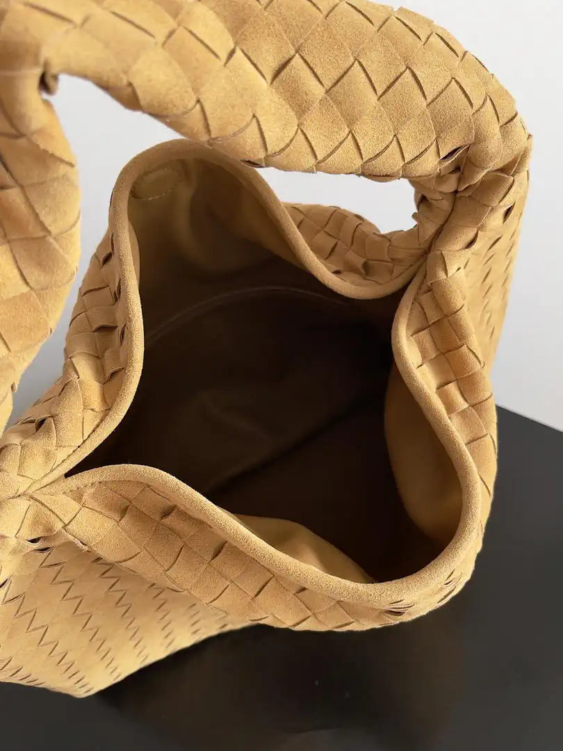 Bottega Veneta BV 763970 Large Hop Fondant Bag BV95091 Suede Leather