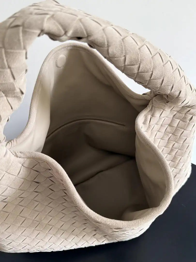 Bottega Veneta BV 763970 Large Hop Fondant Bag BV95092 Suede Leather