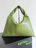 Bottega Veneta BV 763970 Large Hop Fondant Bag Green