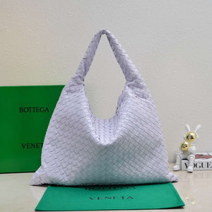 Bottega Veneta BV 763970 Large Hop Fondant Bag Purple - Default Title - View 1