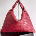 Bottega Veneta BV 763970 Large Hop Fondant Bag Red - Default Title - View 1