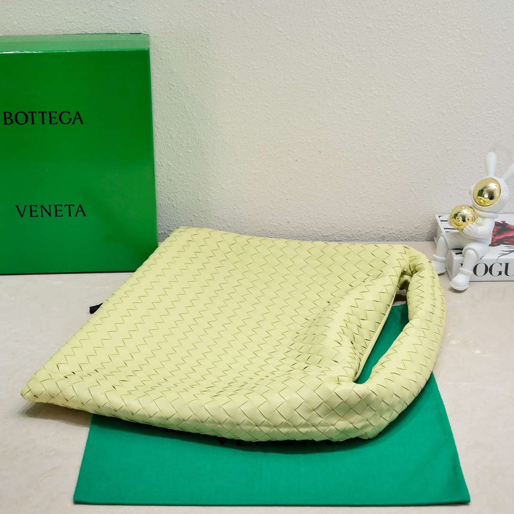Bottega Veneta BV 763970 Large Hop Fondant Bag Yellow
