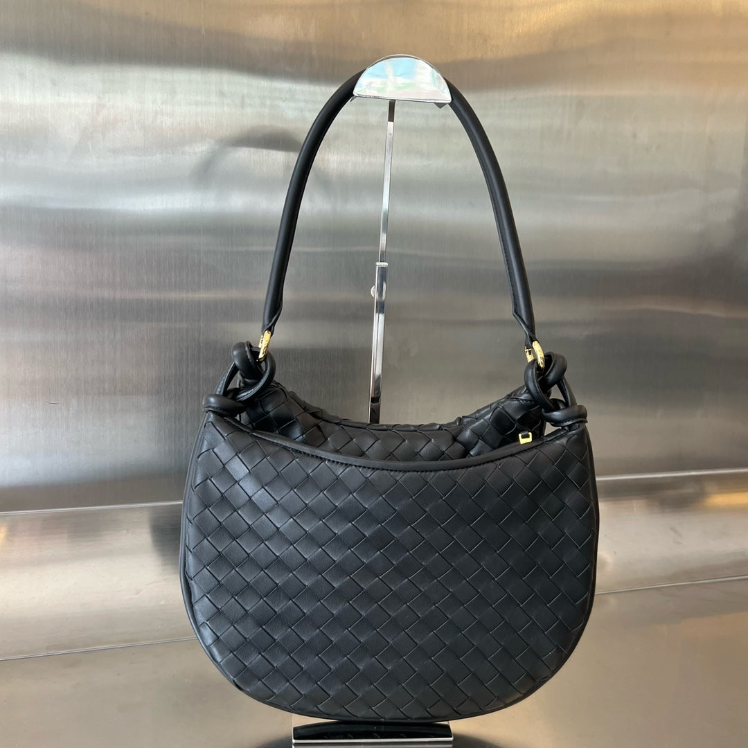 Bottega Veneta BV 764281 Medium Gemelli Black
