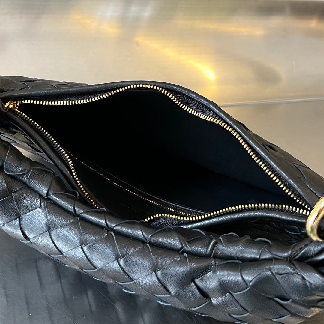 Bottega Veneta BV 764281 Medium Gemelli Black