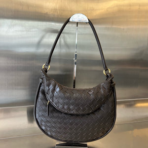 Bottega Veneta BV 764281 Medium Gemelli Dark Brown - Default Title - View 1
