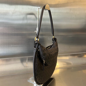 Bottega Veneta BV 764281 Medium Gemelli Dark Brown - Default Title - View 2