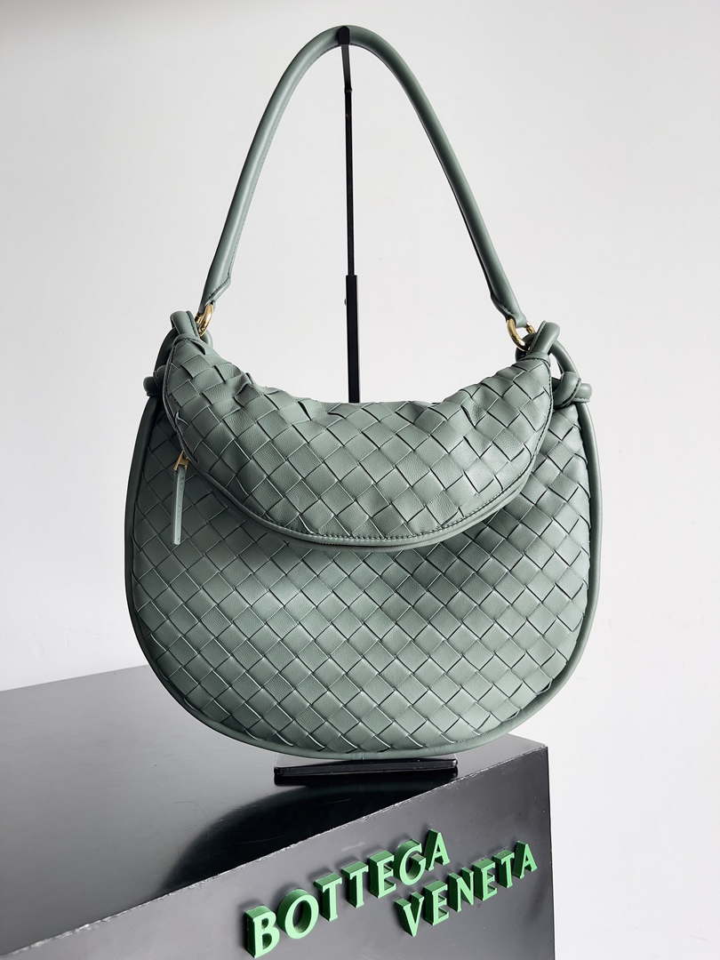 Bottega Veneta BV 764281 Medium Gemelli  Green