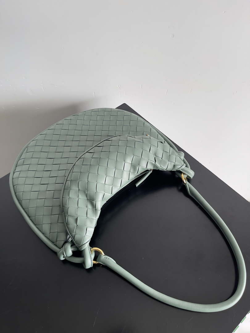 Bottega Veneta BV 764281 Medium Gemelli  Green