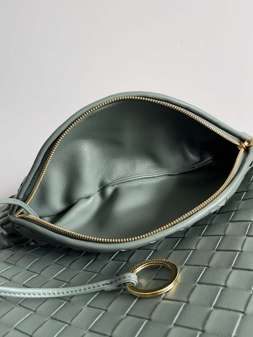 Bottega Veneta BV 764281 Medium Gemelli  Green
